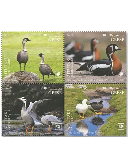 n° 778/781 - Timbre AITUTAKI Poste