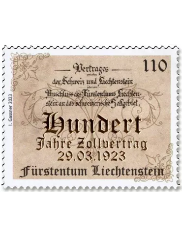 n° 2018/2019 - Timbre LIECHTENSTEIN Poste 2