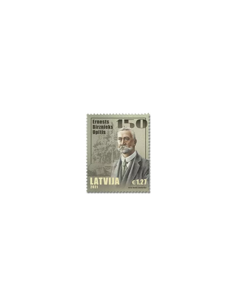 n° 1102 - Timbre LETTONIE Poste