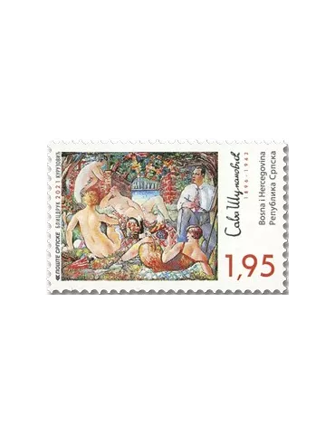 n° 767 - Timbre REPUBLIQUE SERBE (DE BOSNIE) Poste