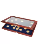 VITRINE EN BOIS (35 MEDAILLES-SOUVENIRS) - SAFE®