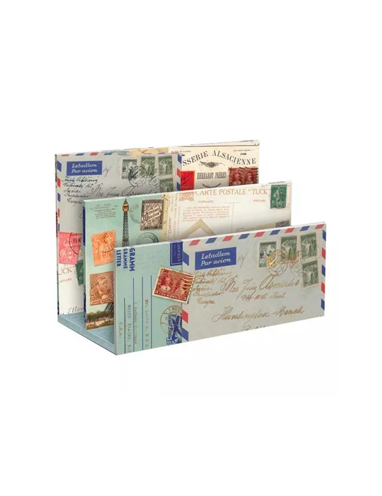 Porte-lettres Vintage Maps Collage