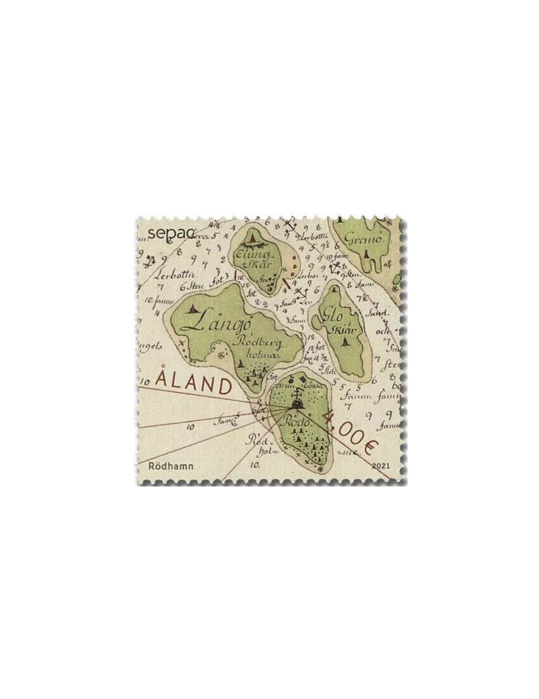 n° 501 - Timbre ALAND Poste