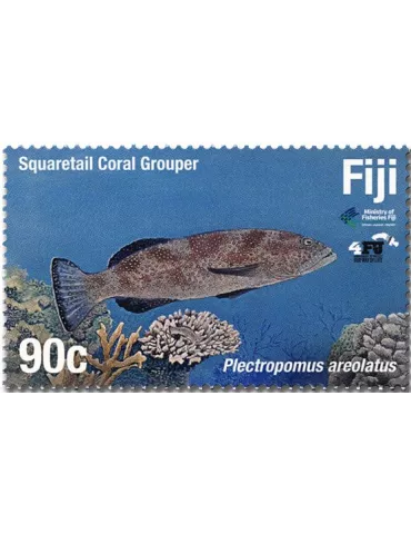 n° 1375/1378 - Timbre FIDJI Poste 2