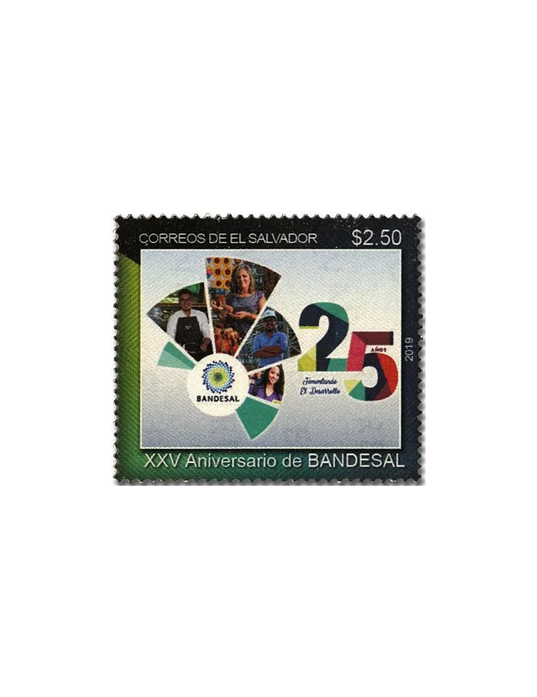 n° 1954 - Timbre SALVADOR Poste