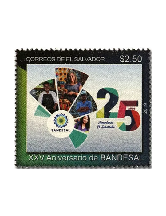 n° 1954 - Timbre SALVADOR Poste