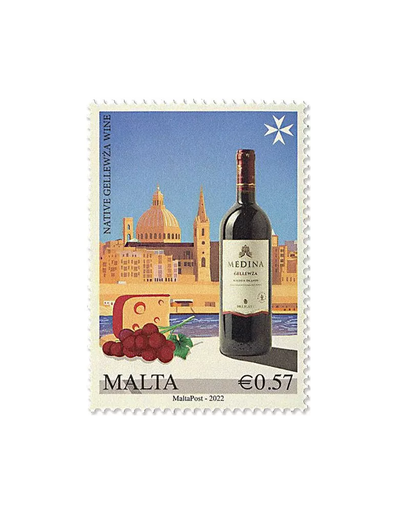 n° 2105/2107 + le n° 2104 - Timbre MALTE Poste