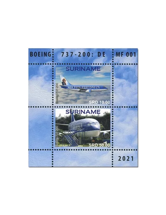 n° 186 - Timbre SURINAM Blocs et feuillets