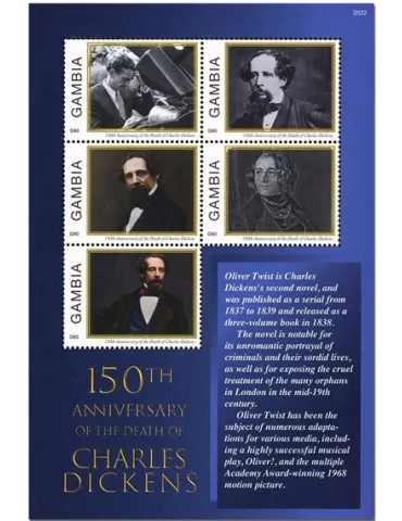 n° 6131/6135 - Timbre GAMBIE Poste