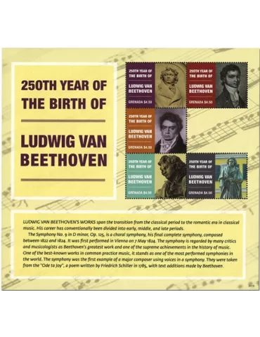 n° 6424/6428 - Timbre GRENADE Poste