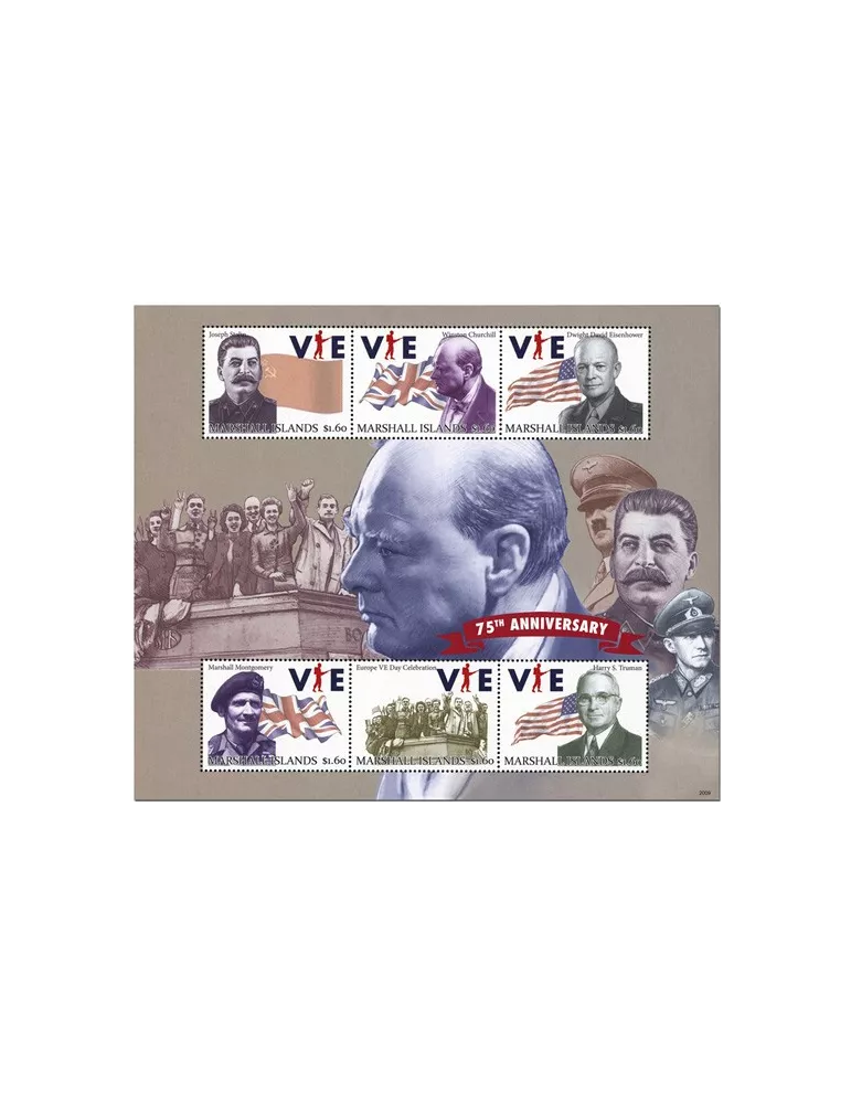 n° 4096/4101 - Timbre MARSHALL Poste