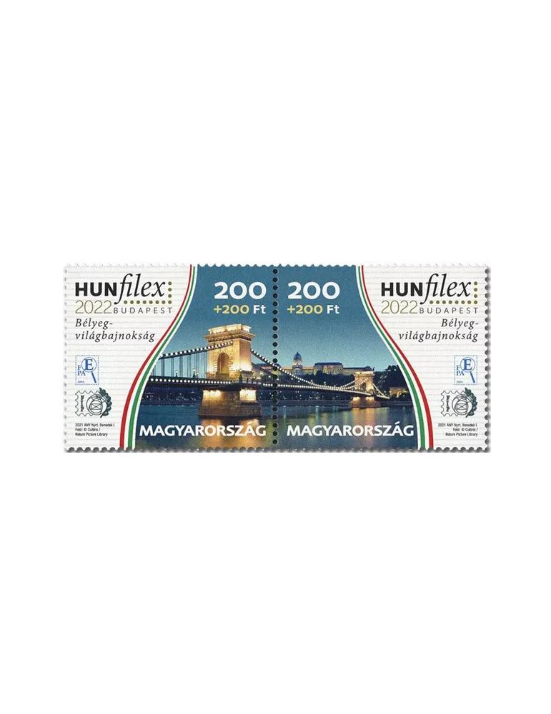 n° 4817/4818 - Timbre HONGRIE Poste