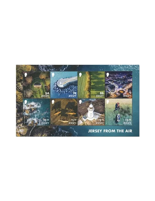 n° 2556/2563 - Timbre JERSEY Poste