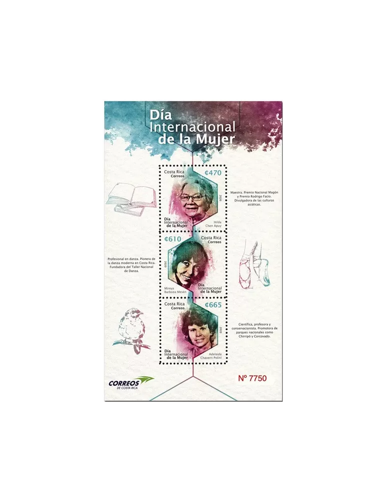 n° 77 - Timbre COSTA RICA Blocs et feuillets