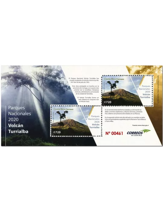 n° 80 - Timbre COSTA RICA Blocs et feuillets