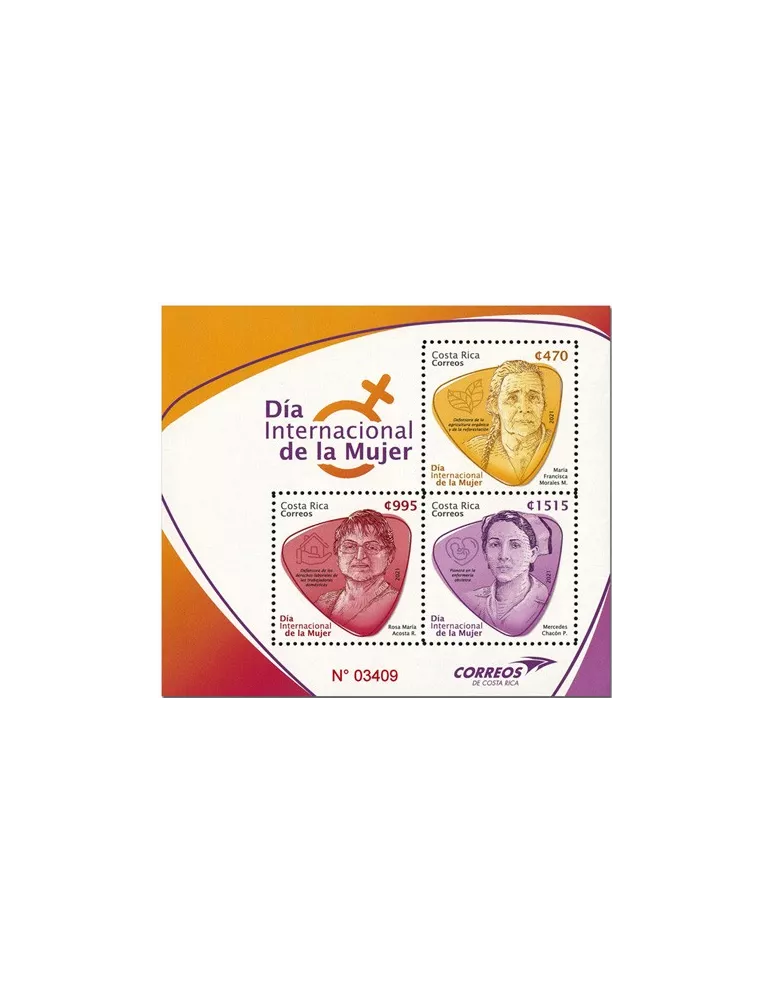 n° 83 - Timbre COSTA RICA Blocs et feuillets