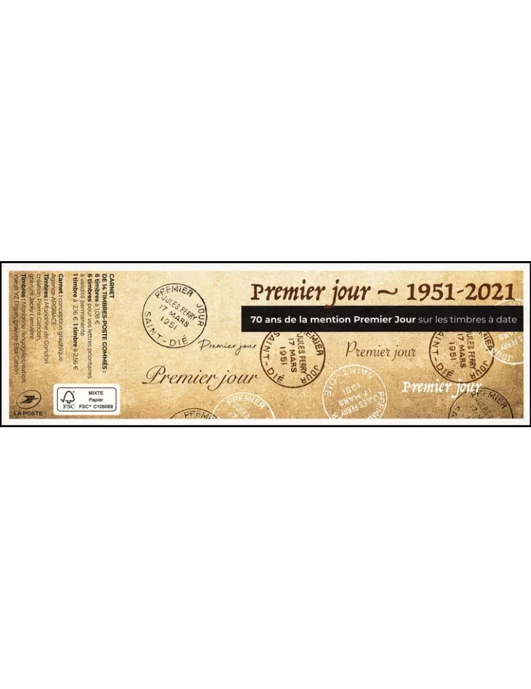 n° 1528 - Timbre France Carnets Divers (Marianne de Gandon et Marianne l´Engagée)