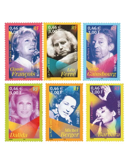 n° 3391/3396 - Timbre France Poste