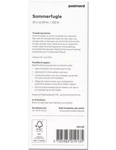 n° C1998 - Timbre DANEMARK Carnets (EUROPA)