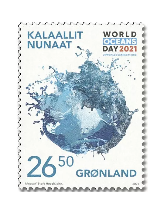 n° 851 - Timbre GROENLAND Poste