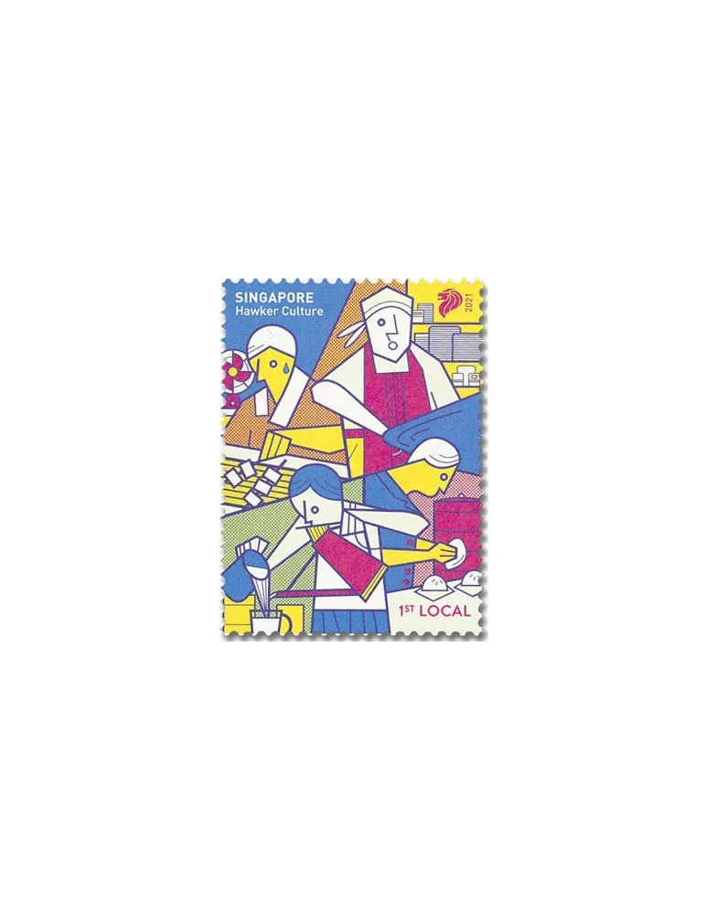 n° 2435/2438 - Timbre SINGAPOUR Poste