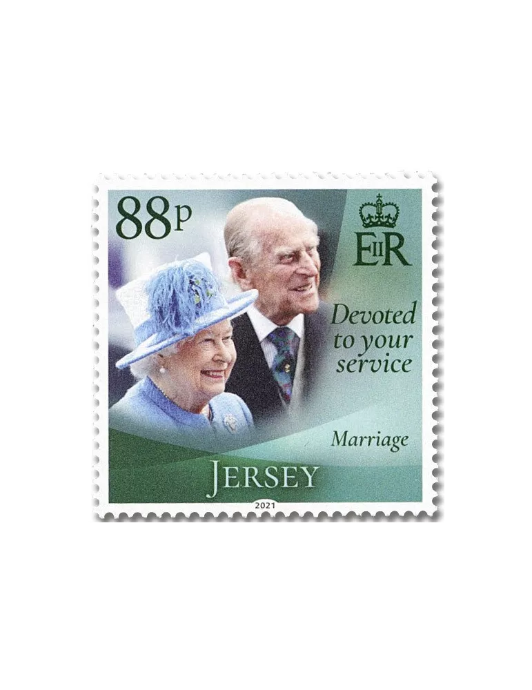 n° 2564/2569 - Timbre JERSEY Poste