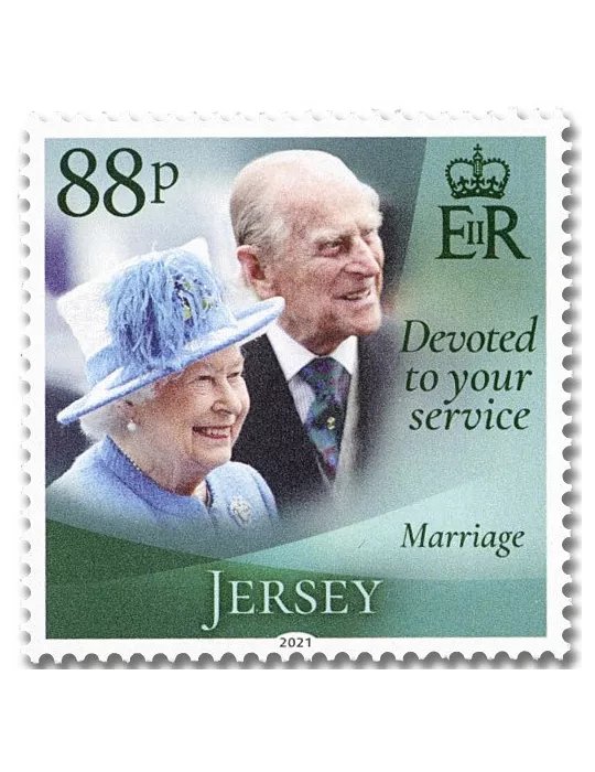 n° 2564/2569 - Timbre JERSEY Poste