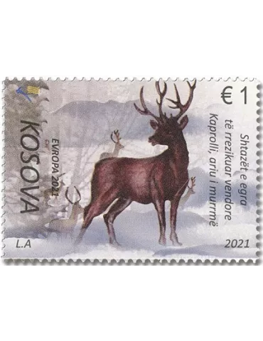 n° 375/376 - Timbre KOSOVO Poste