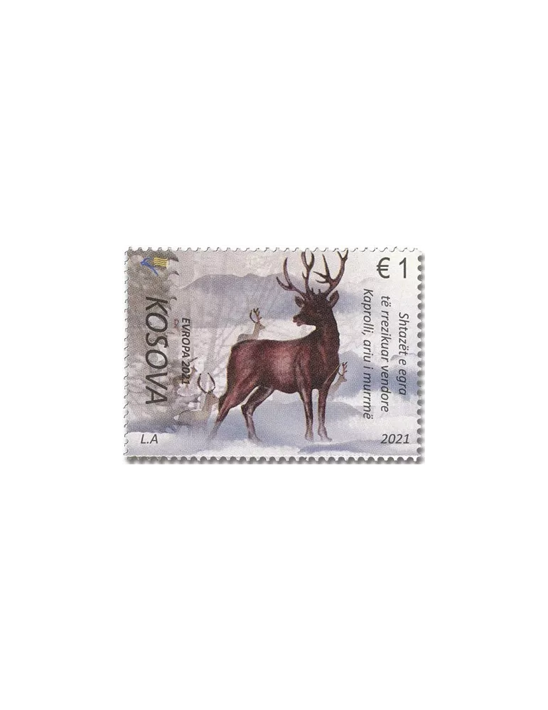 n° 375/376 - Timbre KOSOVO Poste