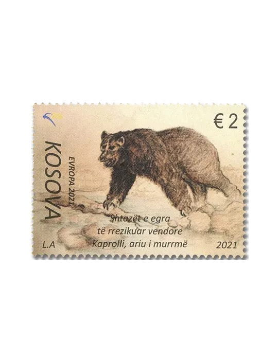 n° 375/376 - Timbre KOSOVO Poste