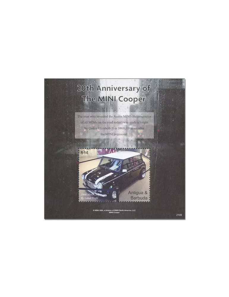 n° 809 - Timbre ANTIGUA Blocs et feuillets