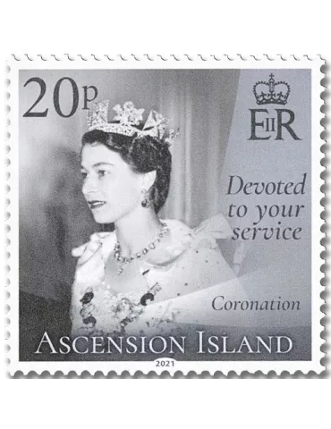 n° 1237/1242 - Timbre ASCENSION Poste 2