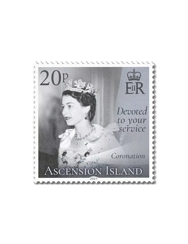 n° 1237/1242 - Timbre ASCENSION Poste