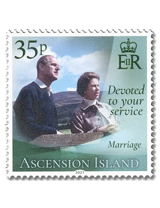 n° 1237/1242 - Timbre ASCENSION Poste