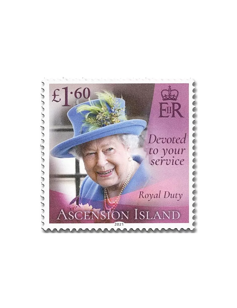 n° 1237/1242 - Timbre ASCENSION Poste