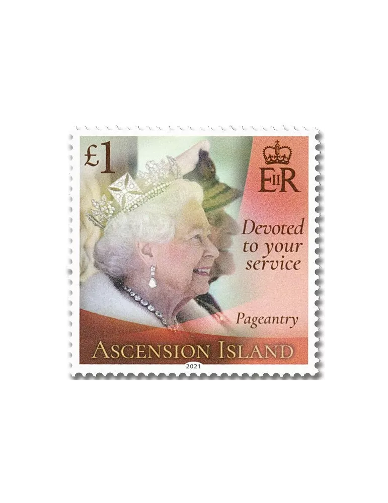 n° 1237/1242 - Timbre ASCENSION Poste