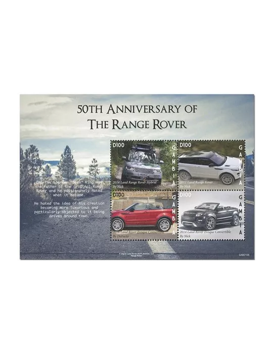 n° 6156/6159 - Timbre GAMBIE Poste