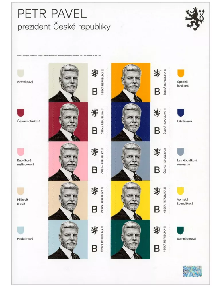 n° 1041/1050 - Timbre TCHEQUE (République) Poste