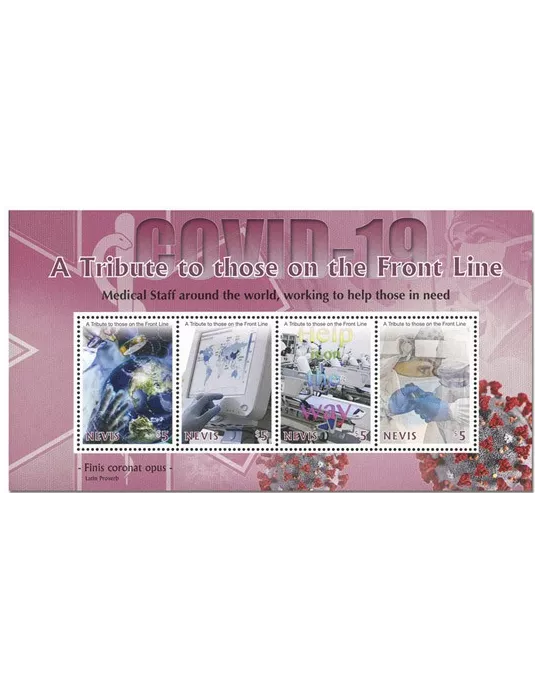 n° 2871/2874 - Timbre NEVIS Poste