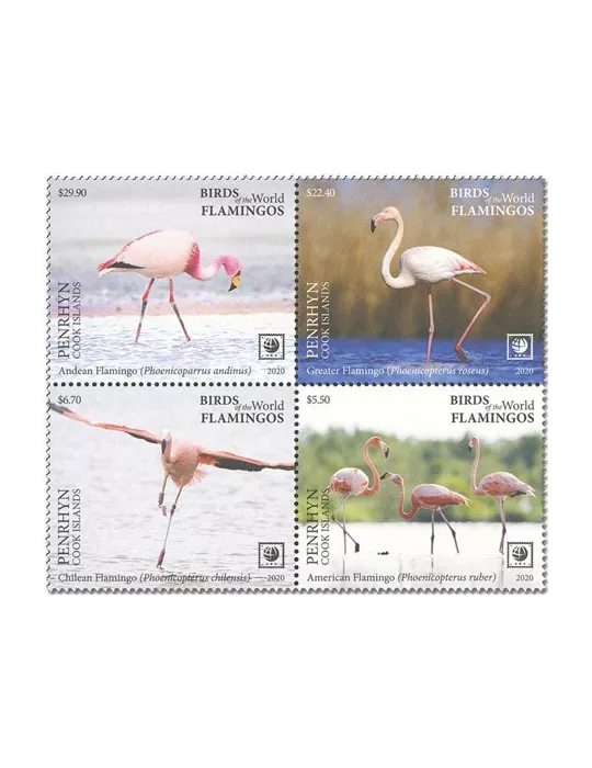 n° 660/663 - Timbre PENRHYN Poste