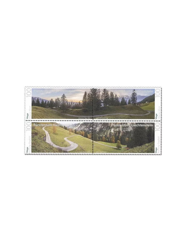 n° 1954/1957 - Timbre LIECHTENSTEIN Poste