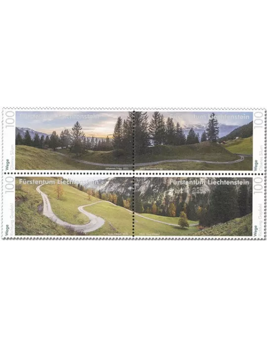 n° 1954/1957 - Timbre LIECHTENSTEIN Poste