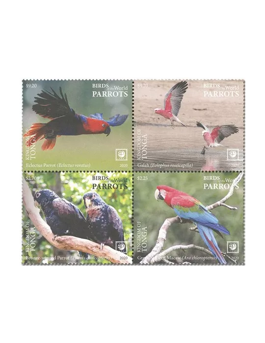 n° 1594/1597 - Timbre TONGA Poste