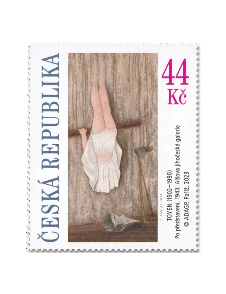 n° 1061/1062 - Timbre TCHEQUE (République) Poste