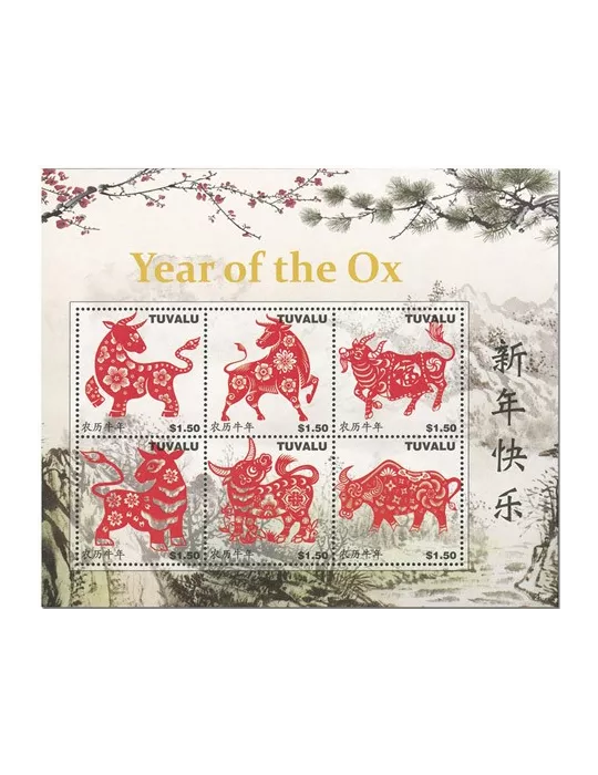 n° 2258/2263 - Timbre TUVALU Poste