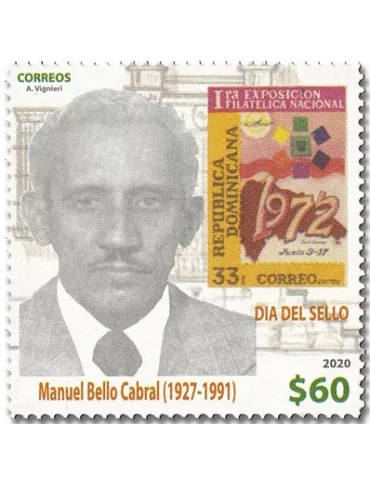 n° 2226 - Timbre DOMINICAINE Poste