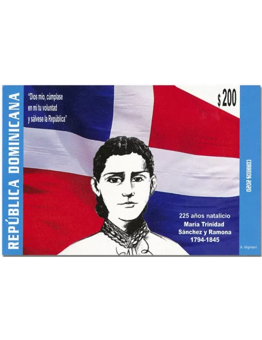 n° 79 - Timbre DOMINICAINE Blocs et feuillets