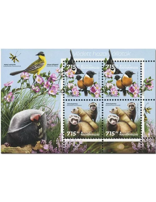 n° 447 - Timbre HONGRIE Blocs et feuillets (EUROPA)