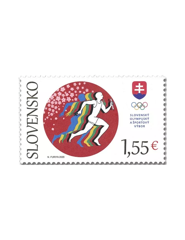 n° 822 - Timbre SLOVAQUIE Poste