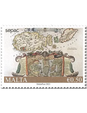 n° 2054/2057 - Timbre MALTE Poste 2